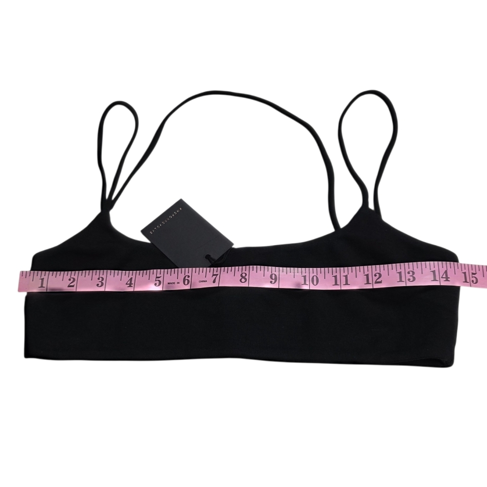 MICHAEL COSTELLOAmira Crop Top In Black - Picture 5 of 13